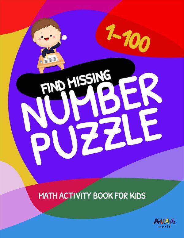 find missing number puzzle book cover
