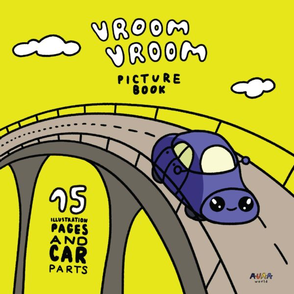 Vroom Vroom Car Picture Book With Car Part Facts: A Children's Picture Book with Car Facts, Explore the World of Transportation Through Illustrations