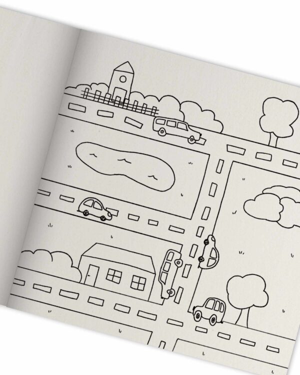 1, 2, 3 Car Parts with Me! Coloring Book: My First Book About Cars